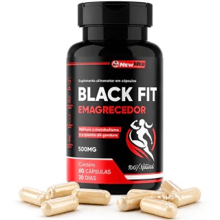 Black Fit Emagrecedor 500mg Qualimed